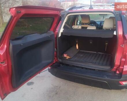 Красный Форд Экоспорт, объемом двигателя 2 л и пробегом 57 тыс. км за 16999 $, фото 14 на Automoto.ua