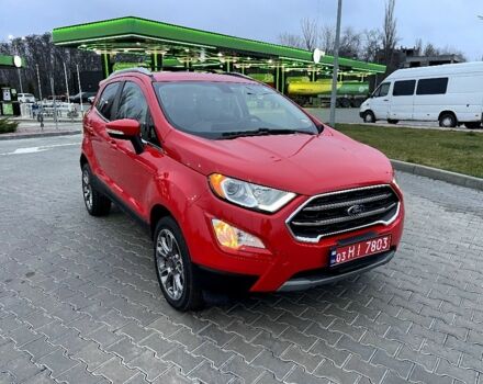 Червоний Форд Екоспорт, об'ємом двигуна 2 л та пробігом 89 тис. км за 13900 $, фото 1 на Automoto.ua