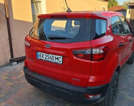 Красный Форд Экоспорт, объемом двигателя 2 л и пробегом 44 тыс. км за 12000 $, фото 5 на Automoto.ua