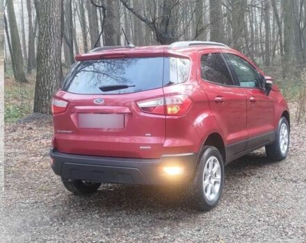 Красный Форд Экоспорт, объемом двигателя 2 л и пробегом 47 тыс. км за 8700 $, фото 3 на Automoto.ua