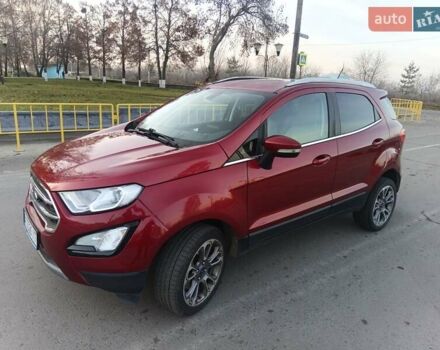 Красный Форд Экоспорт, объемом двигателя 2 л и пробегом 139 тыс. км за 11999 $, фото 1 на Automoto.ua