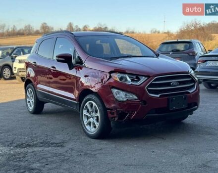 Червоний Форд Екоспорт, об'ємом двигуна 2 л та пробігом 37 тис. км за 9250 $, фото 1 на Automoto.ua