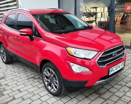 Красный Форд Экоспорт, объемом двигателя 2 л и пробегом 108 тыс. км за 12000 $, фото 2 на Automoto.ua