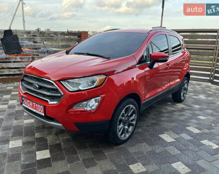 Красный Форд Экоспорт, объемом двигателя 2 л и пробегом 108 тыс. км за 9700 $, фото 1 на Automoto.ua