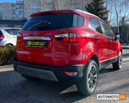 Красный Форд Экоспорт, объемом двигателя 2 л и пробегом 104 тыс. км за 16999 $, фото 6 на Automoto.ua