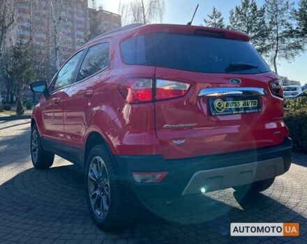 Красный Форд Экоспорт, объемом двигателя 2 л и пробегом 104 тыс. км за 16999 $, фото 4 на Automoto.ua