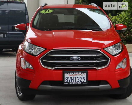 Красный Форд Экоспорт, объемом двигателя 2 л и пробегом 19 тыс. км за 2400 $, фото 1 на Automoto.ua
