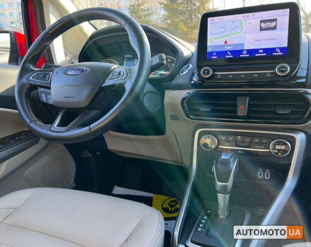 Красный Форд Экоспорт, объемом двигателя 2 л и пробегом 104 тыс. км за 16999 $, фото 11 на Automoto.ua