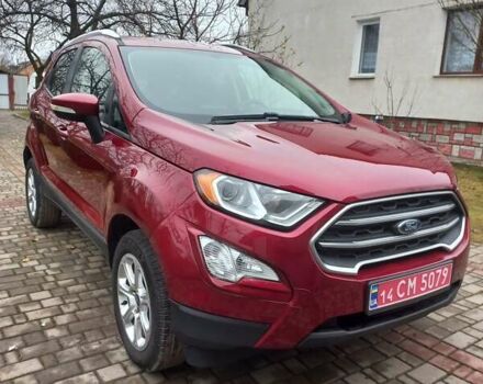 Красный Форд Экоспорт, объемом двигателя 1 л и пробегом 149 тыс. км за 10400 $, фото 8 на Automoto.ua