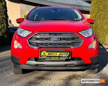 Красный Форд Экоспорт, объемом двигателя 2 л и пробегом 104 тыс. км за 16999 $, фото 1 на Automoto.ua