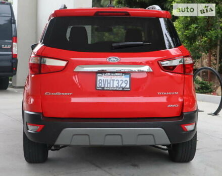 Красный Форд Экоспорт, объемом двигателя 2 л и пробегом 19 тыс. км за 2400 $, фото 4 на Automoto.ua