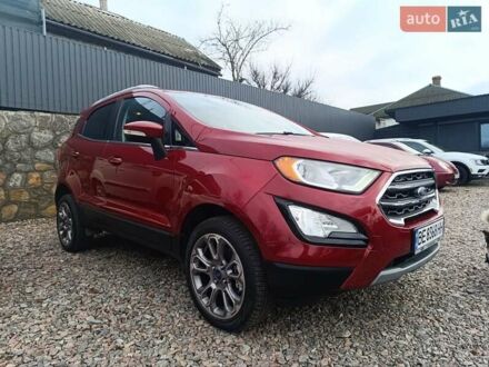 Червоний Форд Екоспорт, об'ємом двигуна 2 л та пробігом 122 тис. км за 13600 $, фото 1 на Automoto.ua