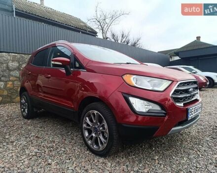 Красный Форд Экоспорт, объемом двигателя 2 л и пробегом 122 тыс. км за 13600 $, фото 1 на Automoto.ua