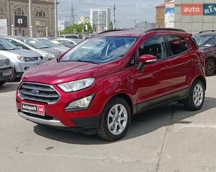Червоний Форд Екоспорт, об'ємом двигуна 1 л та пробігом 106 тис. км за 10590 $, фото 1 на Automoto.ua