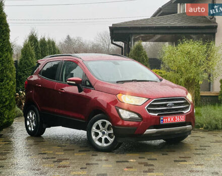 Красный Форд Экоспорт, объемом двигателя 1 л и пробегом 154 тыс. км за 10500 $, фото 1 на Automoto.ua