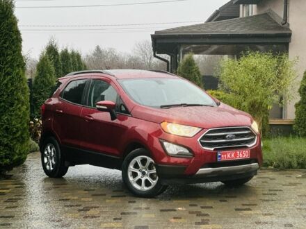 Красный Форд Экоспорт, объемом двигателя 1 л и пробегом 154 тыс. км за 10500 $, фото 1 на Automoto.ua