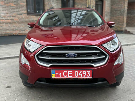 Красный Форд Экоспорт, объемом двигателя 2 л и пробегом 43 тыс. км за 14200 $, фото 1 на Automoto.ua