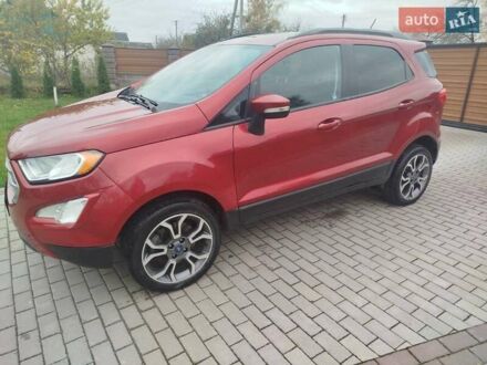 Красный Форд Экоспорт, объемом двигателя 0 л и пробегом 104 тыс. км за 11300 $, фото 1 на Automoto.ua