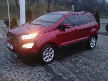 Красный Форд Экоспорт, объемом двигателя 2 л и пробегом 147 тыс. км за 12000 $, фото 1 на Automoto.ua