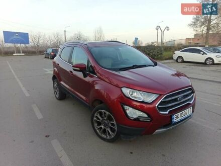 Красный Форд Экоспорт, объемом двигателя 2 л и пробегом 139 тыс. км за 11999 $, фото 1 на Automoto.ua