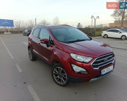 Красный Форд Экоспорт, объемом двигателя 2 л и пробегом 139 тыс. км за 11999 $, фото 1 на Automoto.ua