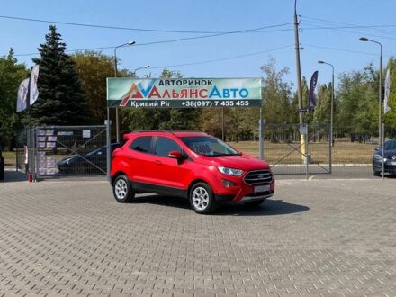 Червоний Форд Екоспорт, об'ємом двигуна 1 л та пробігом 61 тис. км за 11300 $, фото 1 на Automoto.ua