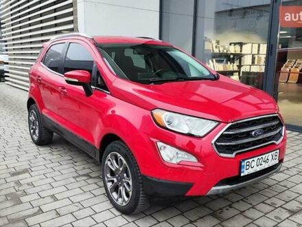 Красный Форд Экоспорт, объемом двигателя 2 л и пробегом 108 тыс. км за 12000 $, фото 1 на Automoto.ua