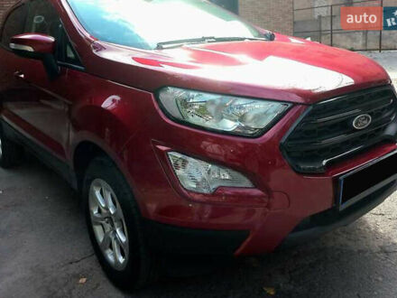Красный Форд Экоспорт, объемом двигателя 2 л и пробегом 72 тыс. км за 11000 $, фото 1 на Automoto.ua
