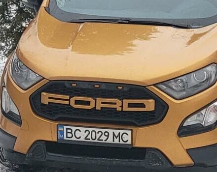 Желтый Форд Экоспорт, объемом двигателя 2 л и пробегом 36 тыс. км за 14300 $, фото 1 на Automoto.ua