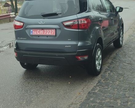 Серый Форд Экоспорт, объемом двигателя 2 л и пробегом 97 тыс. км за 12400 $, фото 2 на Automoto.ua