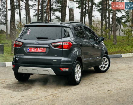 Серый Форд Экоспорт, объемом двигателя 1 л и пробегом 34 тыс. км за 12500 $, фото 2 на Automoto.ua