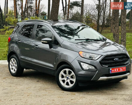 Серый Форд Экоспорт, объемом двигателя 1 л и пробегом 34 тыс. км за 12500 $, фото 3 на Automoto.ua