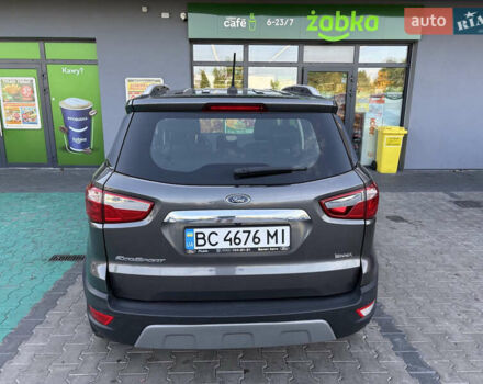 Серый Форд Экоспорт, объемом двигателя 1 л и пробегом 55 тыс. км за 13700 $, фото 4 на Automoto.ua