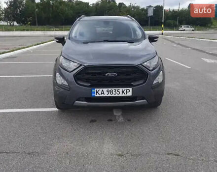 Серый Форд Экоспорт, объемом двигателя 2 л и пробегом 132 тыс. км за 12500 $, фото 1 на Automoto.ua