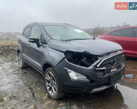 Серый Форд Экоспорт, объемом двигателя 2 л и пробегом 137 тыс. км за 7500 $, фото 1 на Automoto.ua