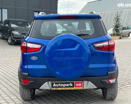 Синий Форд Экоспорт, объемом двигателя 1.5 л и пробегом 165 тыс. км за 10190 $, фото 4 на Automoto.ua