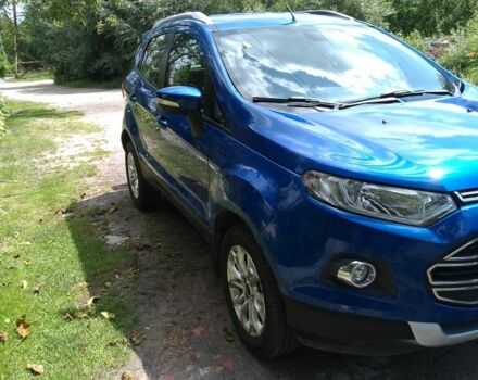 Синий Форд Экоспорт, объемом двигателя 1.5 л и пробегом 164 тыс. км за 9500 $, фото 1 на Automoto.ua