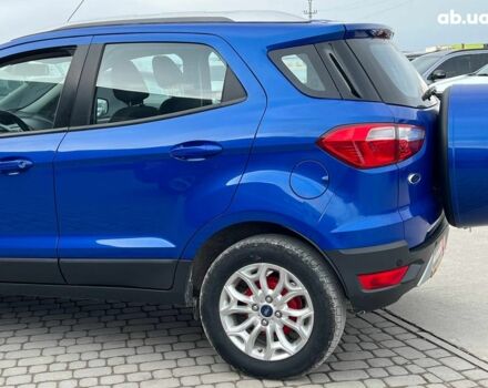 Синий Форд Экоспорт, объемом двигателя 1.5 л и пробегом 165 тыс. км за 10190 $, фото 2 на Automoto.ua