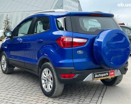 Синий Форд Экоспорт, объемом двигателя 1.5 л и пробегом 165 тыс. км за 10190 $, фото 3 на Automoto.ua