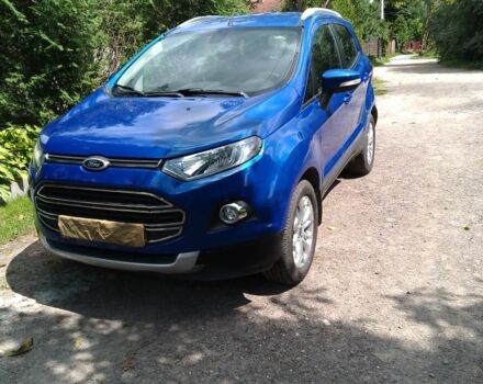 Синий Форд Экоспорт, объемом двигателя 1.5 л и пробегом 164 тыс. км за 9500 $, фото 2 на Automoto.ua