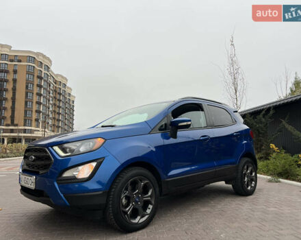 Синий Форд Экоспорт, объемом двигателя 2 л и пробегом 78 тыс. км за 11900 $, фото 37 на Automoto.ua