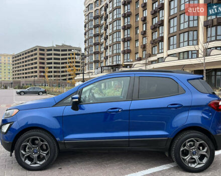Синий Форд Экоспорт, объемом двигателя 2 л и пробегом 78 тыс. км за 11900 $, фото 52 на Automoto.ua