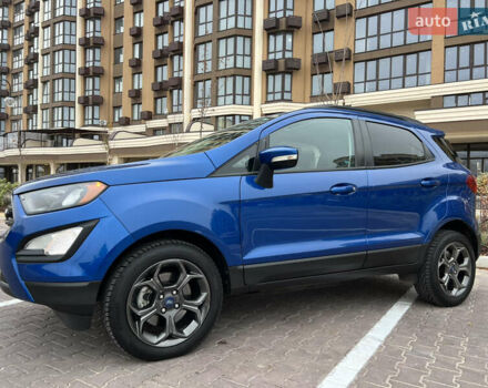 Синий Форд Экоспорт, объемом двигателя 2 л и пробегом 78 тыс. км за 11900 $, фото 49 на Automoto.ua