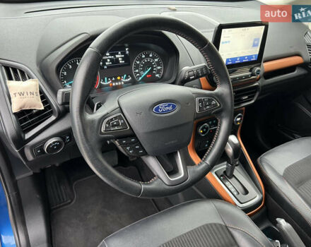 Синий Форд Экоспорт, объемом двигателя 2 л и пробегом 78 тыс. км за 11900 $, фото 24 на Automoto.ua
