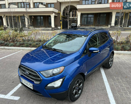 Синий Форд Экоспорт, объемом двигателя 2 л и пробегом 78 тыс. км за 11900 $, фото 48 на Automoto.ua