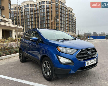 Синий Форд Экоспорт, объемом двигателя 2 л и пробегом 78 тыс. км за 11900 $, фото 62 на Automoto.ua