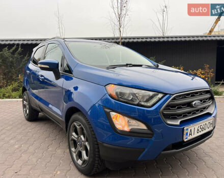 Синий Форд Экоспорт, объемом двигателя 2 л и пробегом 78 тыс. км за 11900 $, фото 8 на Automoto.ua