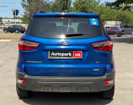 Синій Форд Екоспорт, об'ємом двигуна 1 л та пробігом 61 тис. км за 10990 $, фото 3 на Automoto.ua