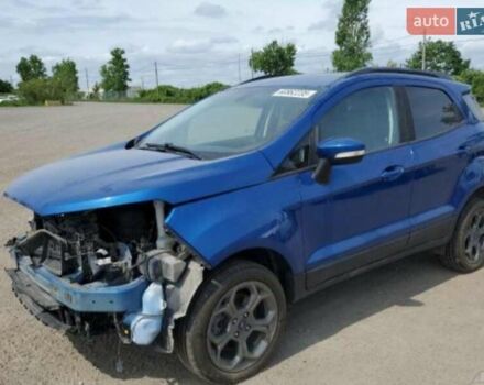 Синий Форд Экоспорт, объемом двигателя 2 л и пробегом 119 тыс. км за 11800 $, фото 1 на Automoto.ua