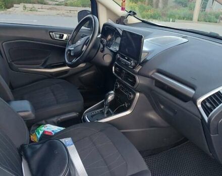 Синий Форд Экоспорт, объемом двигателя 1 л и пробегом 88 тыс. км за 10700 $, фото 15 на Automoto.ua